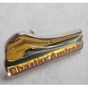 Charter Amtrak Railway Lapel Hat Pin Canada ASI 53697 Railroad Emblem